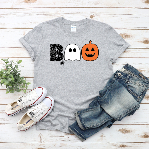 BOO Web Ghost Pumpkin