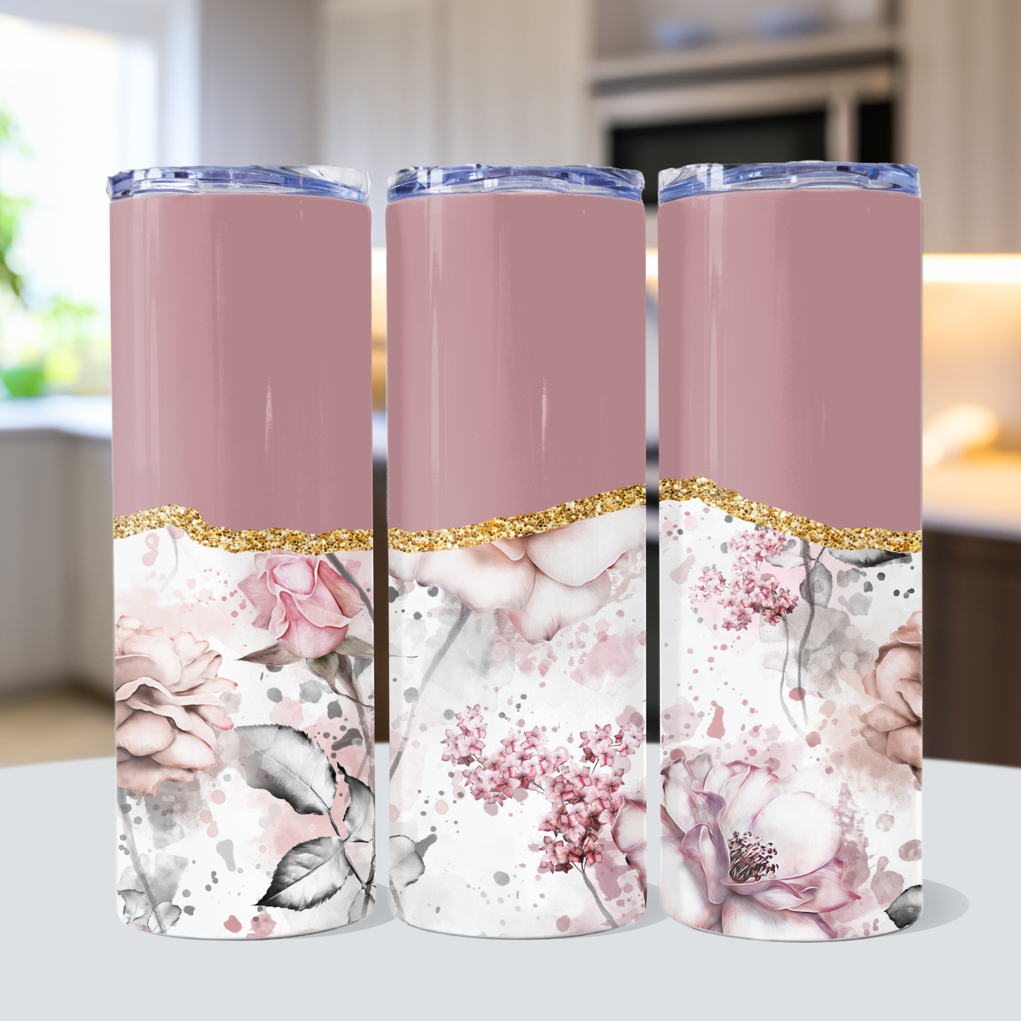 Rose gold Roses