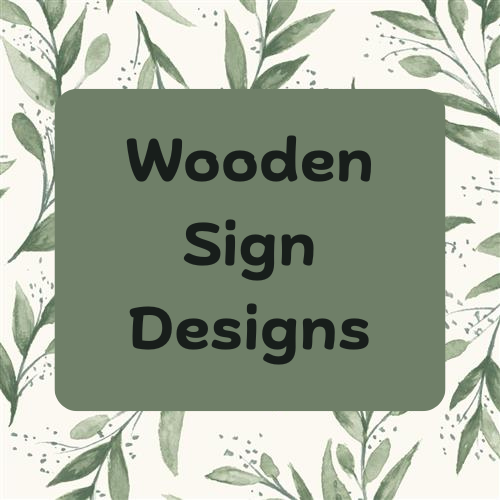 Wooden Signs