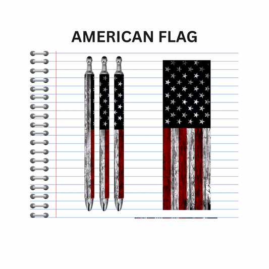 American Flag Ink Pen