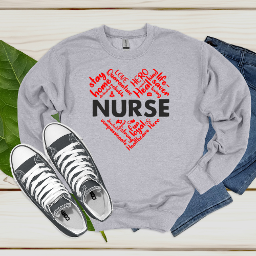 Word Heart - Nurse