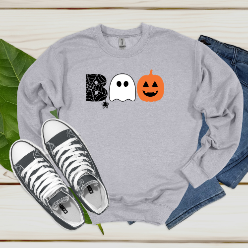 YS-BOO Grey Sweatshirt