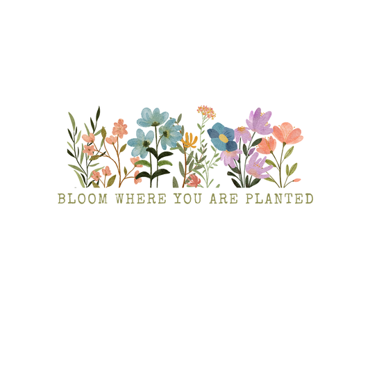 Bloom Where You Are Planted