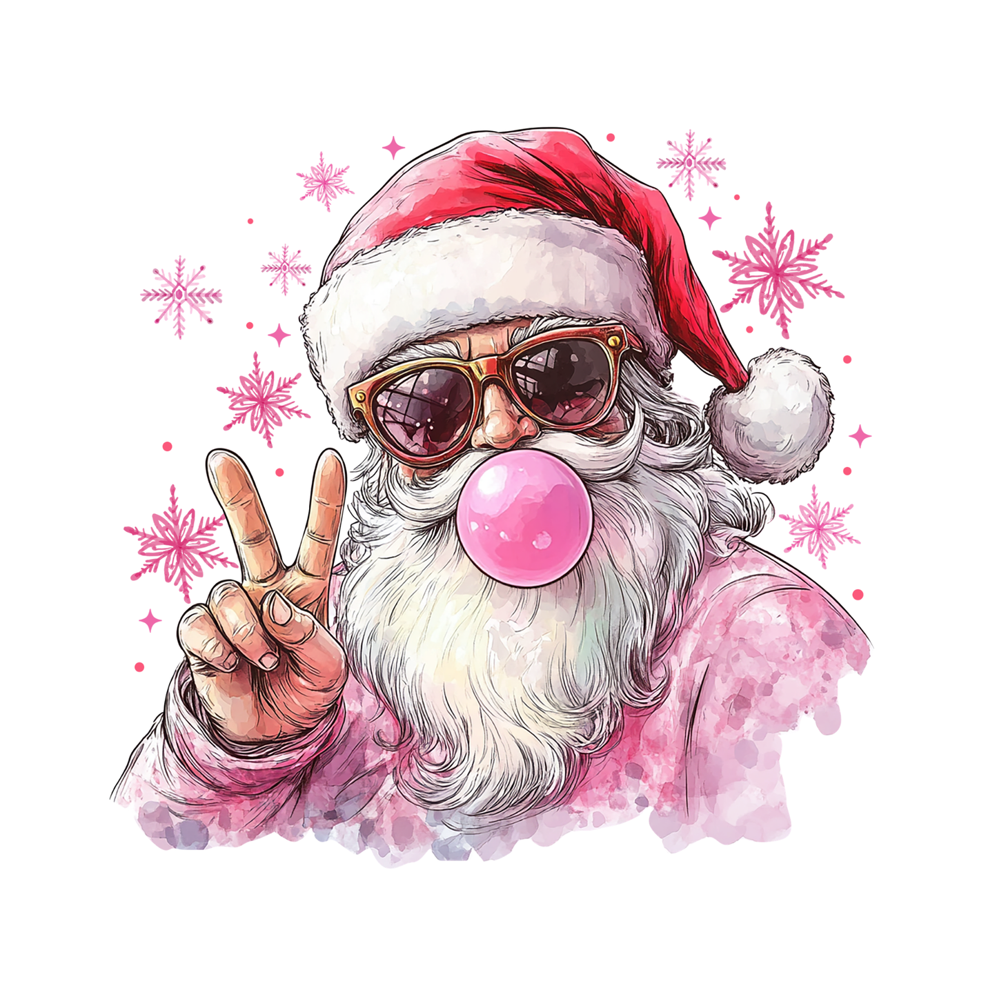 Bubblegum Santa