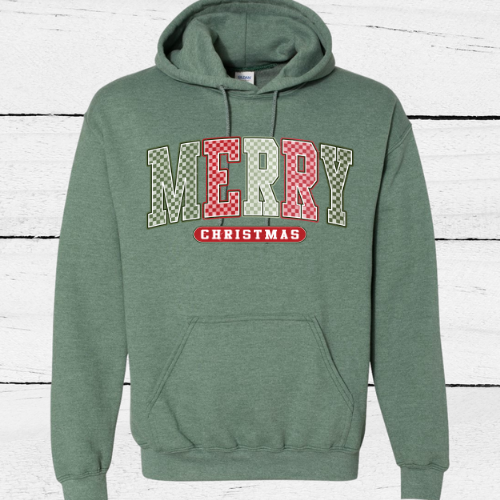 Checkered Merry Christmas