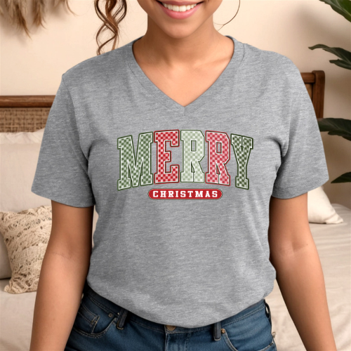 Checkered Merry Christmas