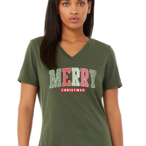 Checkered Merry Christmas