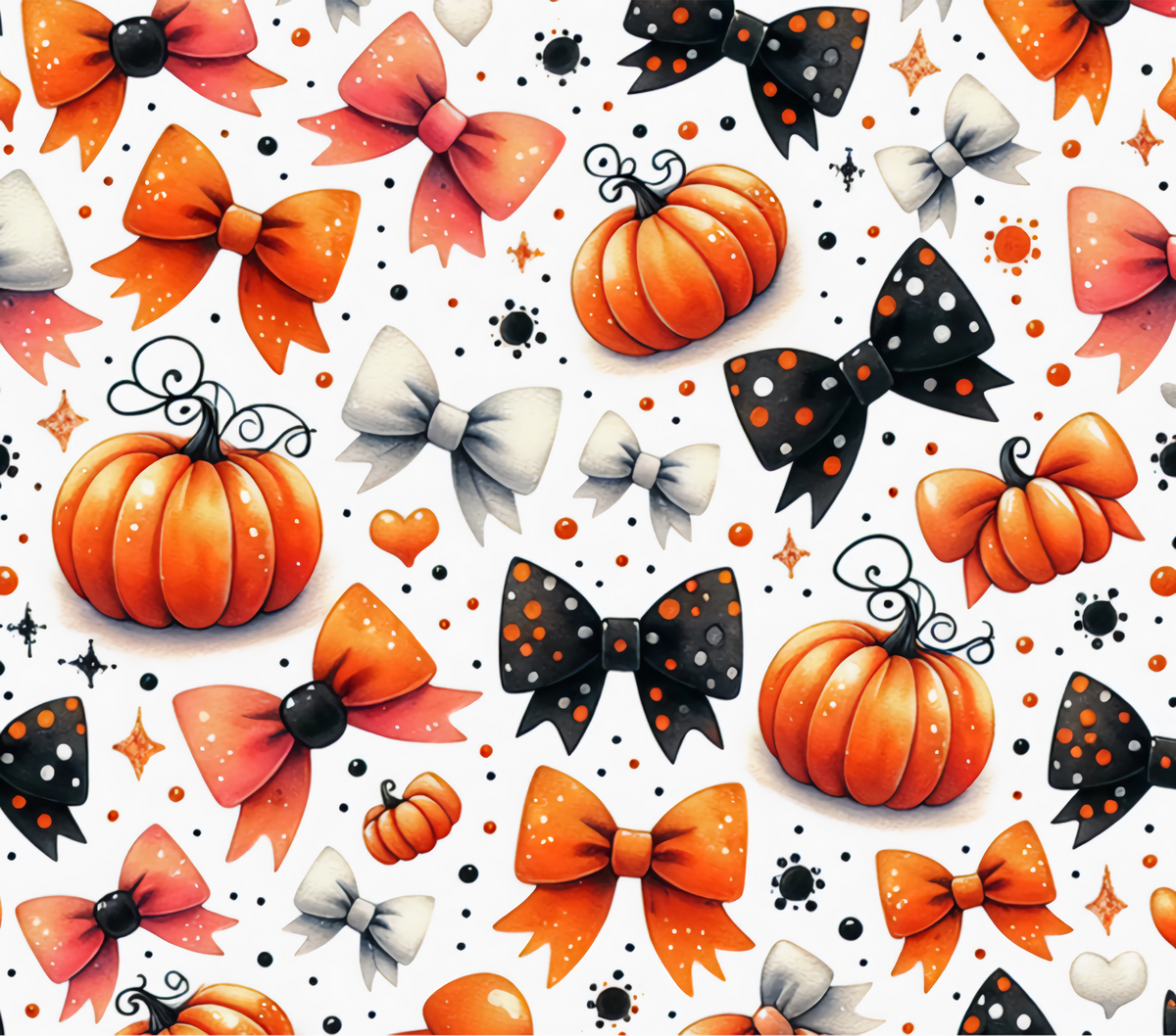 Pumpkin Bows Ink Pen