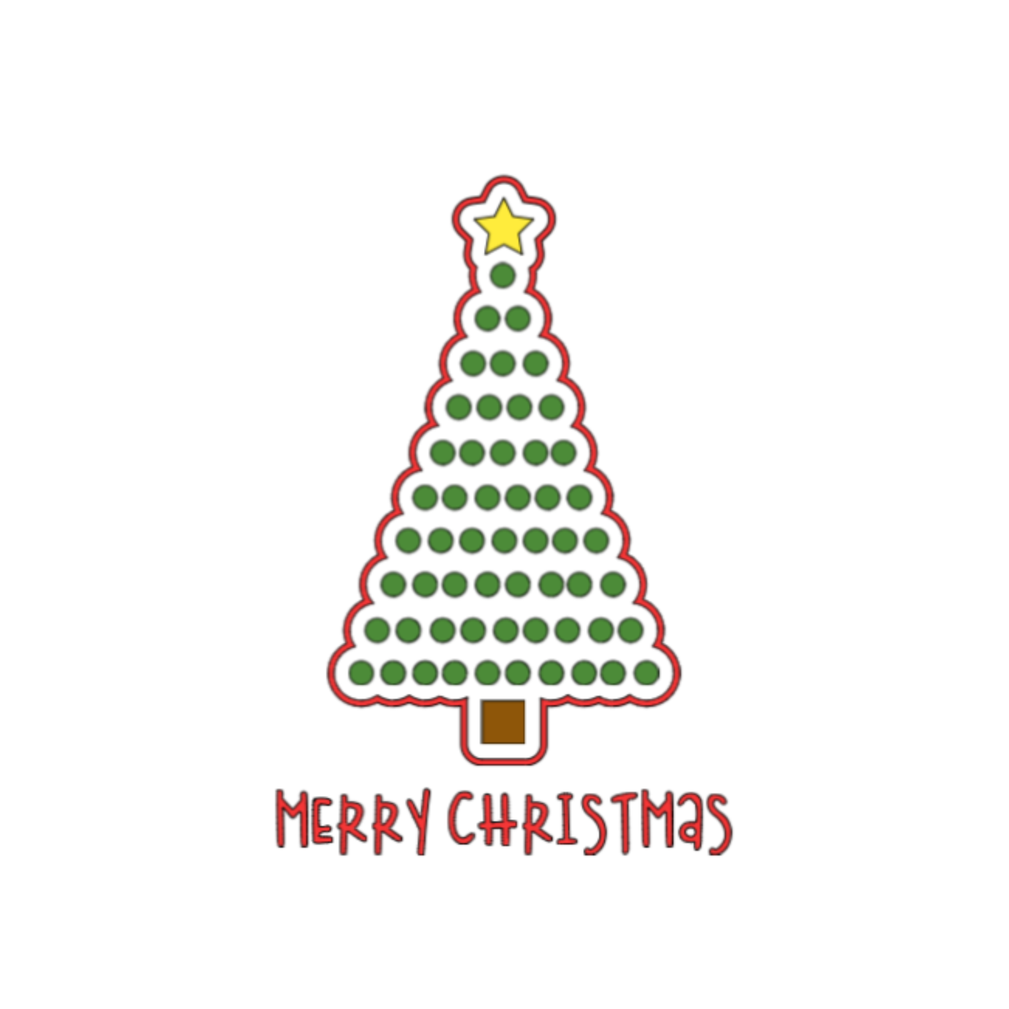 Dot Christmas Tree