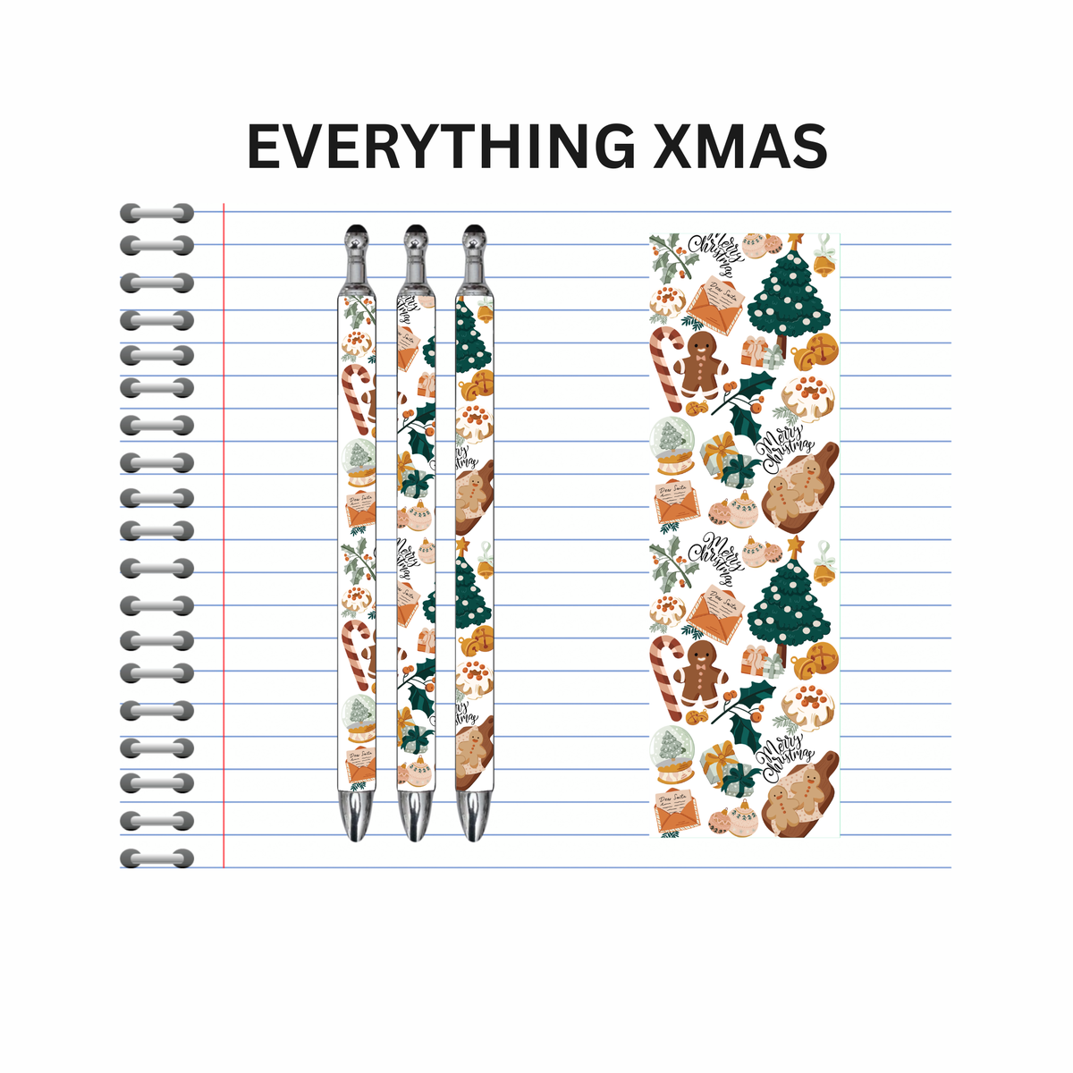 Everything Xmas Ink Pen