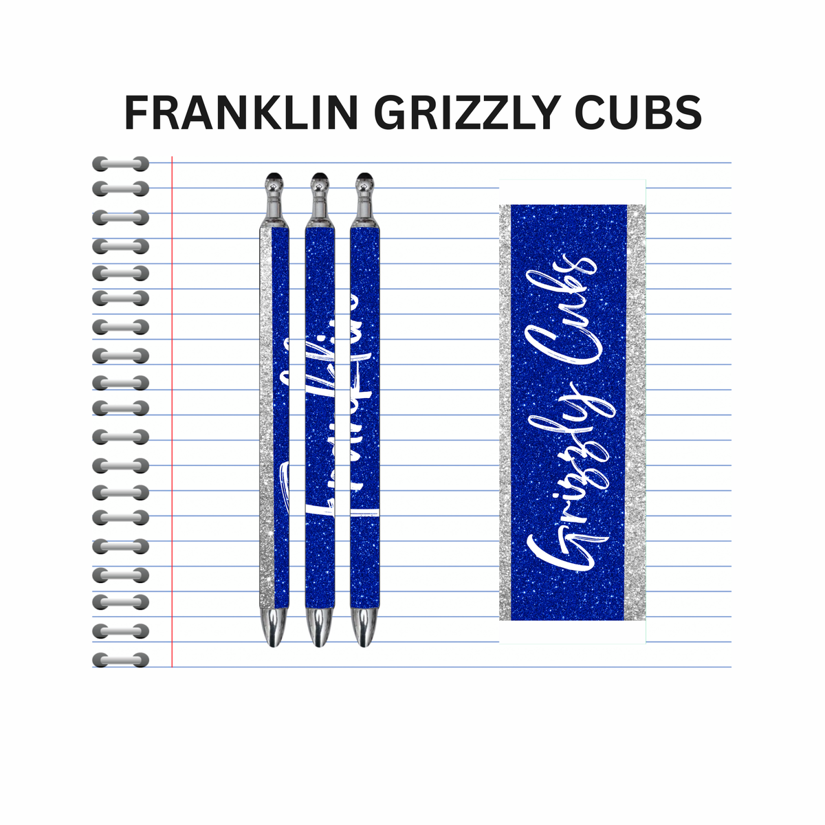 FCHS Grizzly Cubs Ink Pen