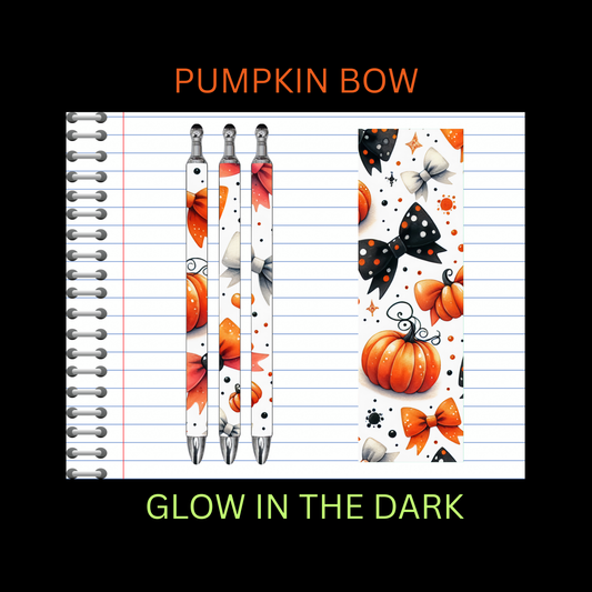 Pumpkin Bows Ink Pen