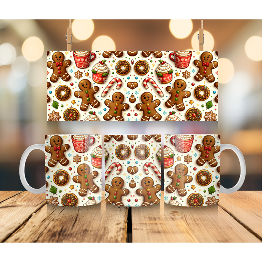 Gingerbread Donut Mug