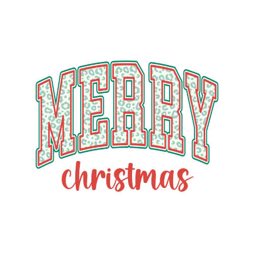 Leopard Merry Christmas
