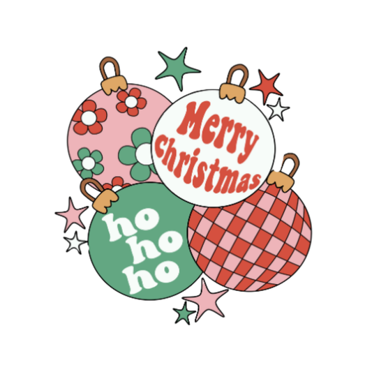 Merry Christmas Ornaments