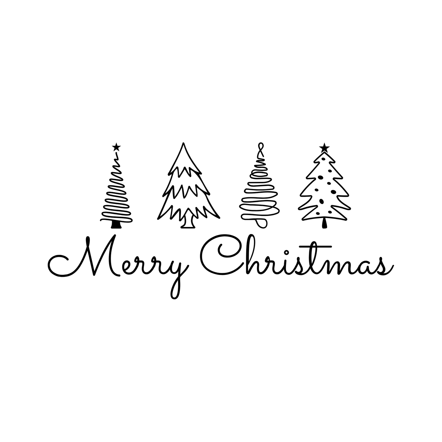 Merry Christmas Trees