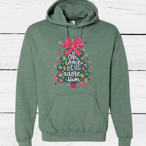 Oh Come Let Us Adore Him Tree