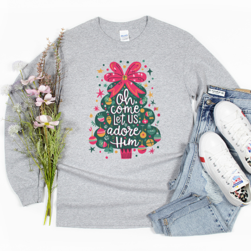 Oh Come Let Us Adore Him Tree