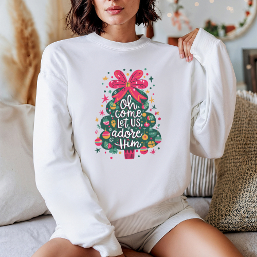 Oh Come Let Us Adore Him Tree