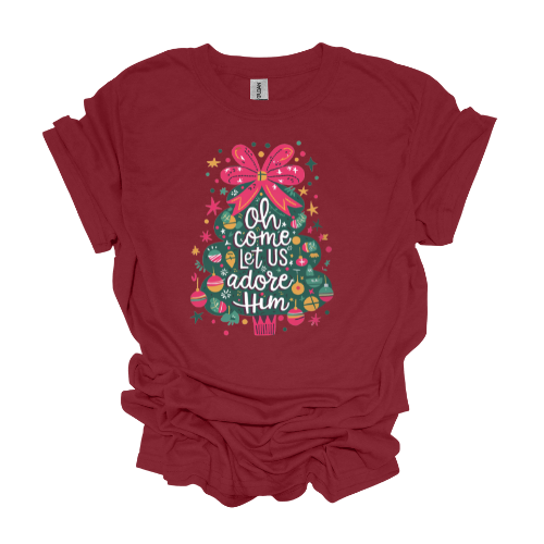 Oh Come Let Us Adore Him Tree