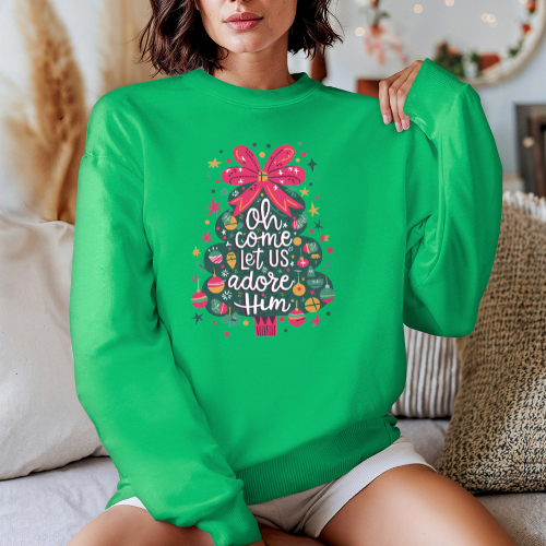 Oh Come Let Us Adore Him Tree