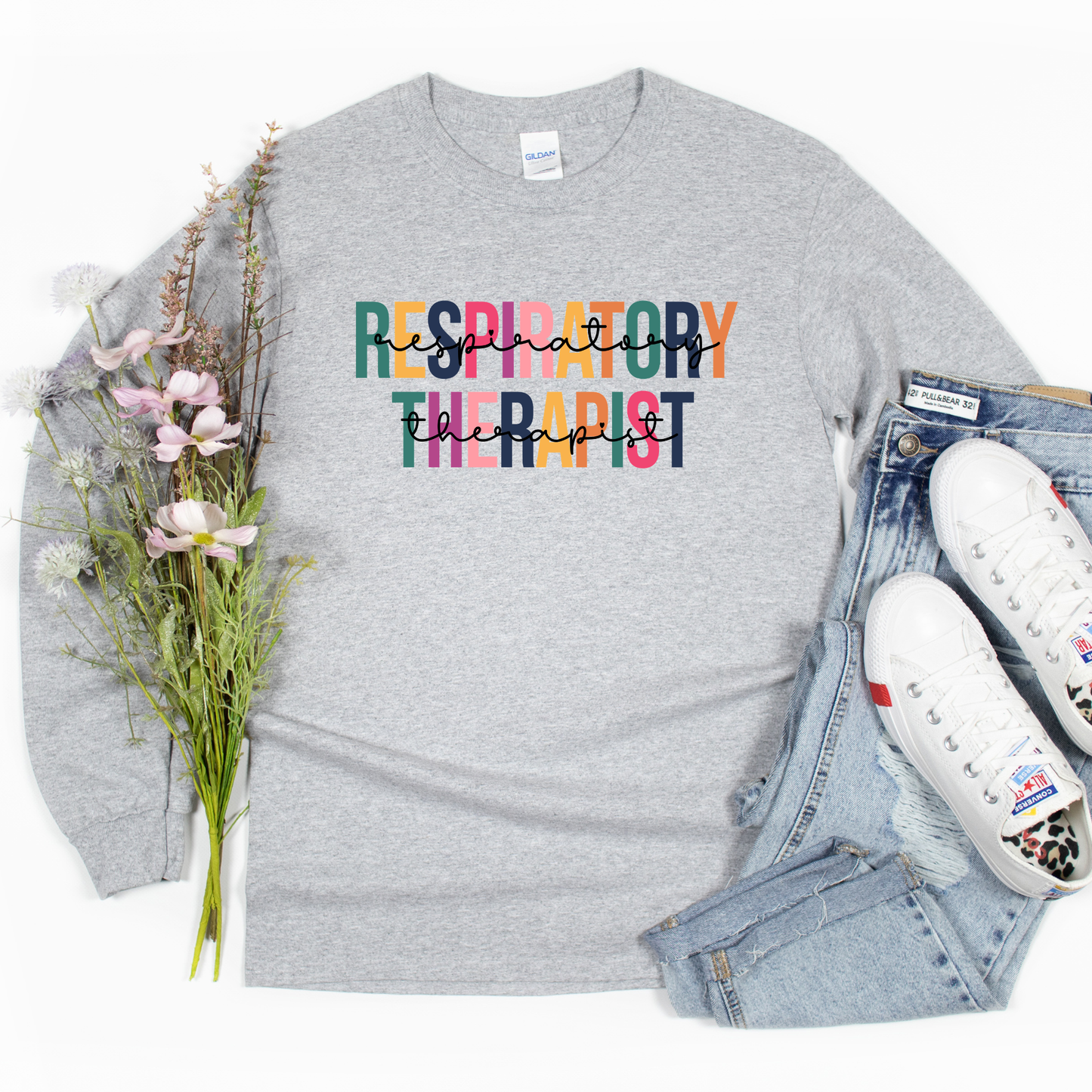 Multicolor Respiratory Therapist