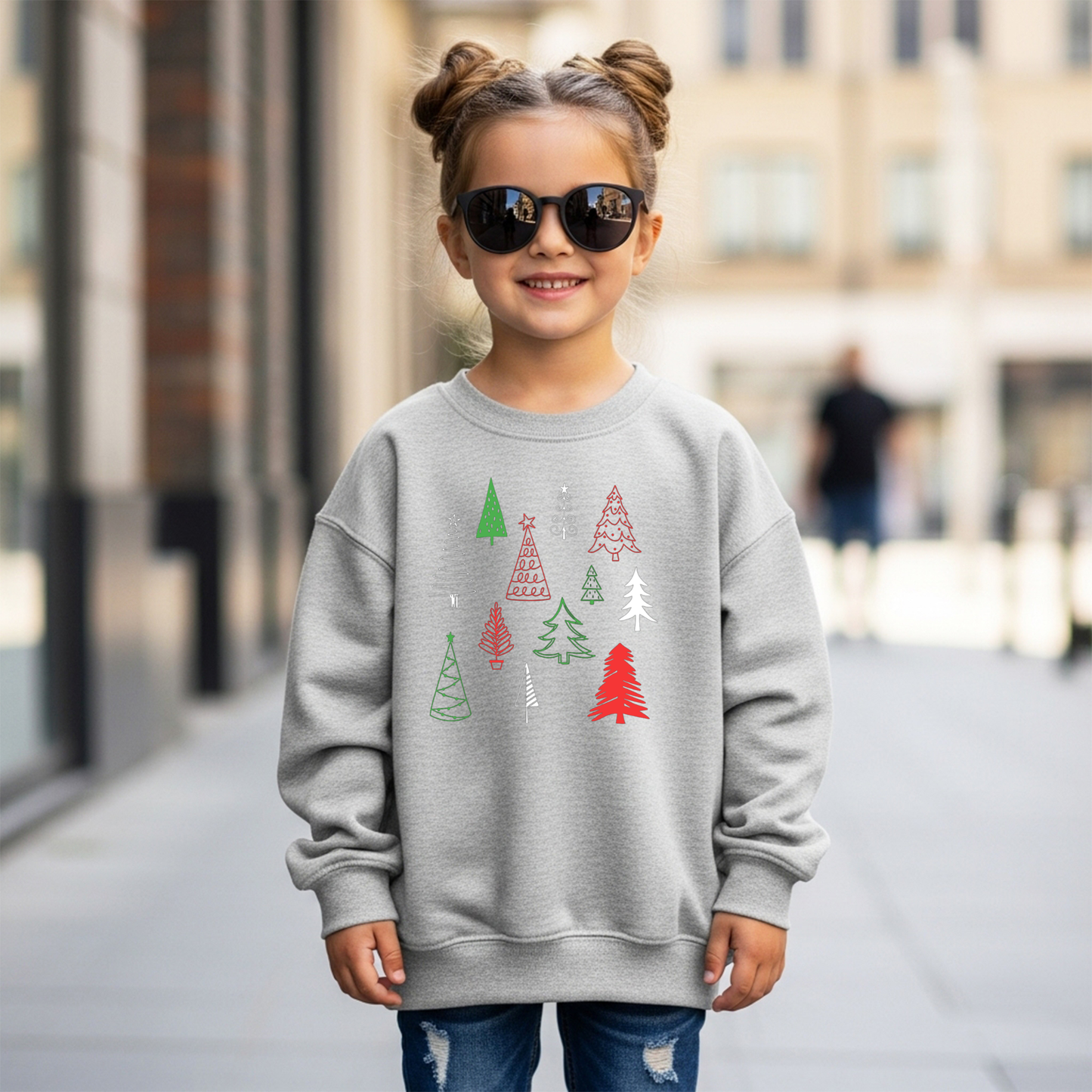Christmas Trees Collage