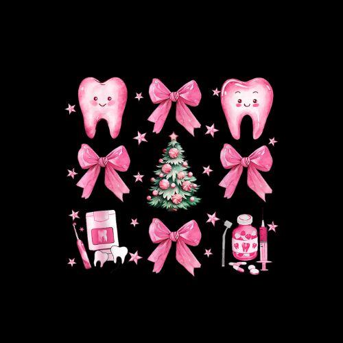 Pink Christmas Collage