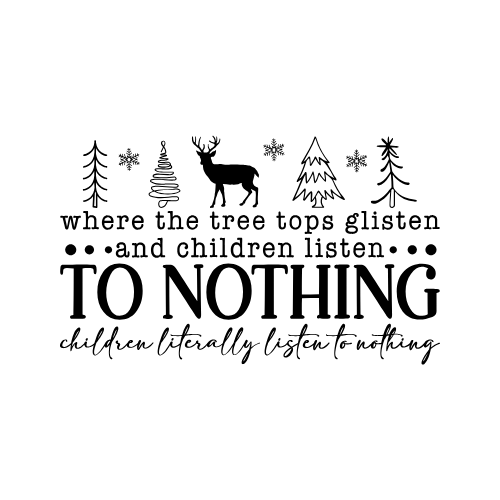 A3X-Children Listen to Nothing Silver Grey Tshirt