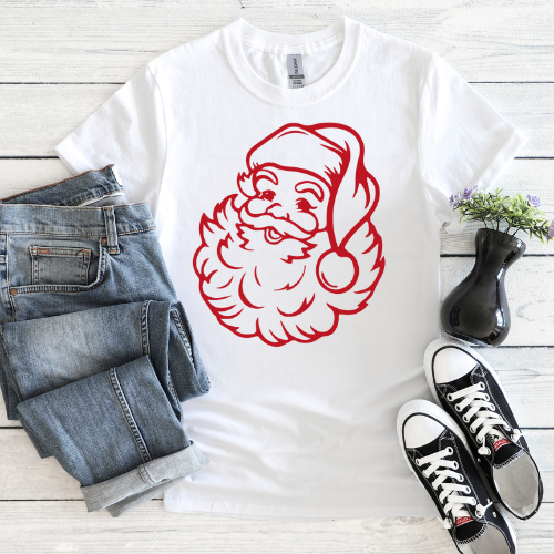 A2X-Santa White Tshirt