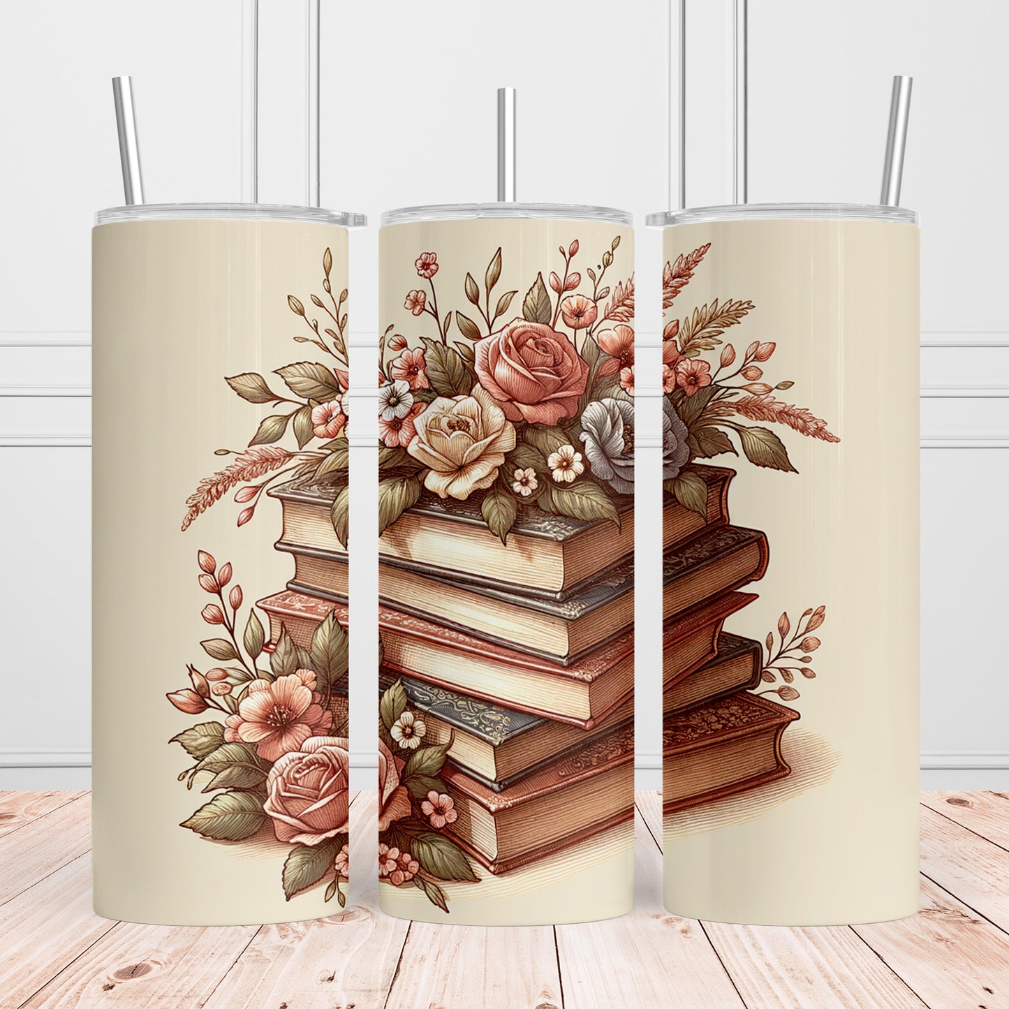 Vintage Book Stack