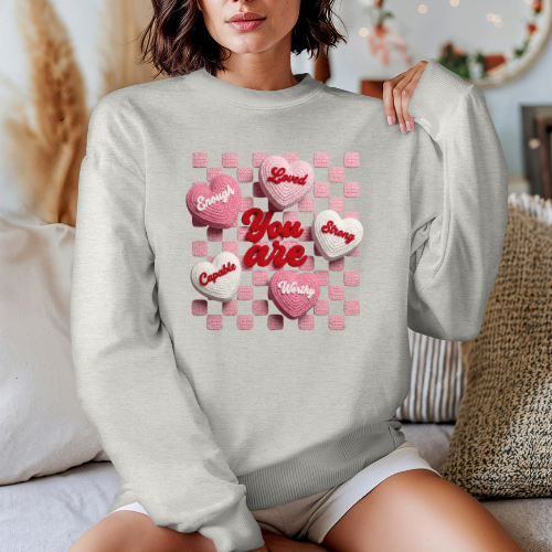 You Are Enough (Faux Yarn)