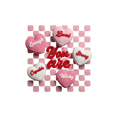 You Are Enough (Faux Yarn)